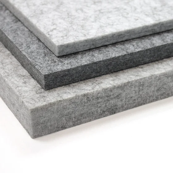15mm PET acoustic wall panel for office sound absorption