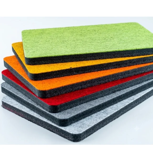 dual color pet acoustic panel