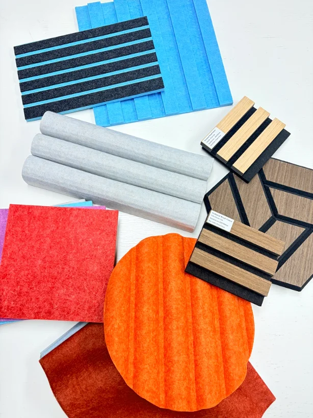 polyester fiber acoustic materials